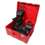 ProX 1 ton manual chain hoist with 30 foot chain for stage truss and line array speaker rigging
