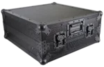 ProX 10U top mount 19 inch slanted mixer case dimensional diagram specifications