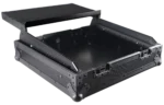 ProX 10U top mount 19 inch slanted mixer case dimensional diagram specifications