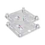 ProX pair of 12 inch aluminum 6mm truss top plates with connectors for F34 F32 F31 conical square truss