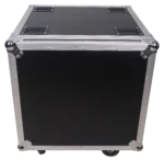 ProX 12U shockproof amp rack ATA flight case dimensional diagram showing 20 inch depth specifications