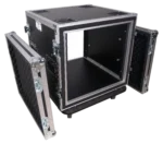 ProX 12U shockproof amp rack ATA flight case dimensional diagram with 20 inch depth specifications