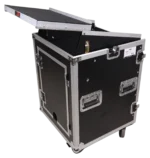 ProX 14U flight case close-up showing durable construction and hardware detail