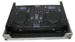 ProX 19 inch 7U rack mount mixer case dimensional diagram with removable front panel specifications