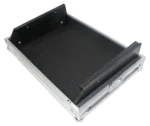 ProX 19 inch 7U rack mount mixer case dimensional diagram with removable front panel specifications