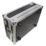 ProX 19 inch 7U rack mount mixer case with removable front panel and top slant design