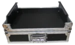 ProX 19 inch 7U rack mount mixer case dimensional diagram with removable front panel specifications