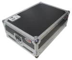 ProX 19-inch 7U rack mount mixer case with removable slant front panel and top access