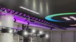 ProX 2 ton ceiling I-beam clamp dimensional diagram showing 3 to 8 inch adjustment range specifications