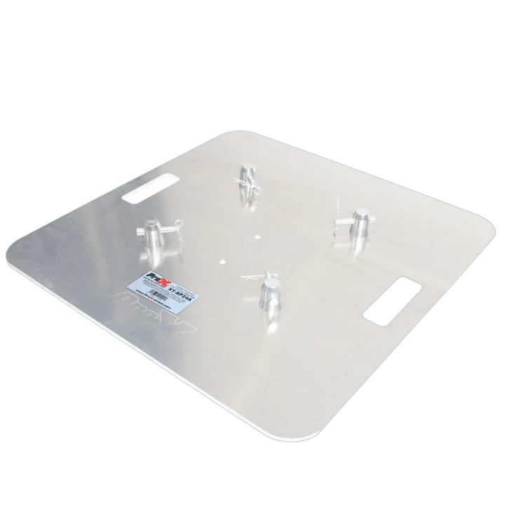 ProX 24 inch aluminum 6mm truss base plate with connectors for F34 F32 F31 conical square truss systems