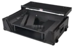 ProX 2U flight road case for Pioneer DDJ-FLX10 DJ controller with LED lighting detail view