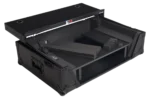 ProX 2U flight road case for Pioneer DDJ-FLX10 DJ controller with LED lighting and laptop shelf