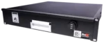 ProX 2U rack mount drawer 18 inch depth installed in audio equipment rack setup