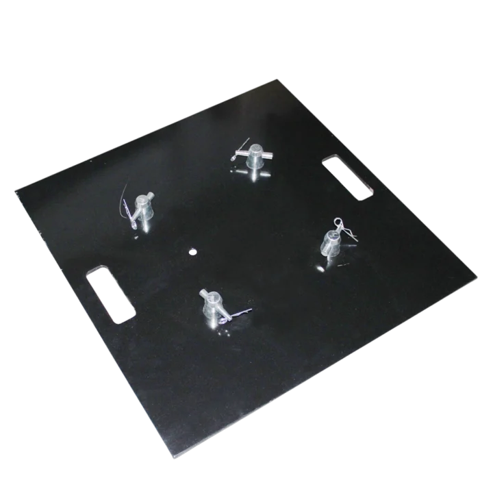 ProX 30 inch steel 10mm truss base plate with connectors for F34 F32 F31 conical square truss systems