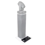 ProX 30LBS heavy duty truss rigging ballast weight shown from side profile angle