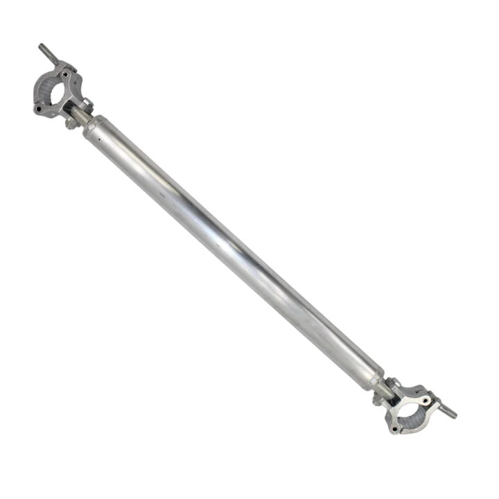 ProX 32 inch aluminum truss tube with integrated W-clamp and hinge connectors on each end
