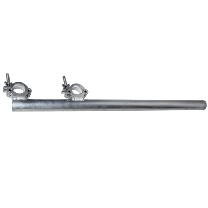 ProX 36 inch mounting pole arm with dual O clamps and 150 lbs load capacity for lighting fixtures