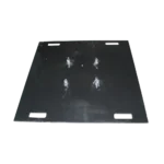 ProX 36 inch steel truss base plate with 10mm connectors, top-down view showing mounting surface
