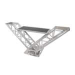 ProX 3ft truss system with integrated middle table connector detail showing aluminum construction
