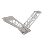 ProX 3ft truss system with integrated middle table in professional event setup configuration