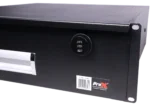 ProX 3U rack mount drawer 18 inch depth side profile showing slide mechanism