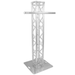 ProX 40 inch truss mounting pole extension with detail view of connection hardware and grip surface