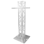 ProX 40 inch truss mounting pole extension with rear panel connectors and mounting hardware visible