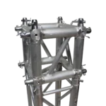 ProX 6 way square truss junction block featuring 4 way 16 half conical couplers connection points
