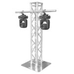 ProX 60 inch truss pole with dual welded clamps for F34 F32 trussing systems detail view