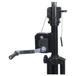 ProX T-bar crank stand dimensional diagram showing height, width, and truss support specifications