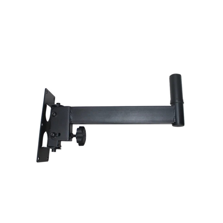 ProX adjustable wall mounted speaker bracket in black with tilt and swivel adjustment