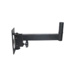 ProX adjustable wall mounted speaker bracket black showing mounting hardware and adjustment mechanism detail