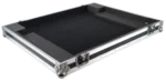 ProX flight case for Allen Heath AVANTIS mixer showing protective padding and hardware detail
