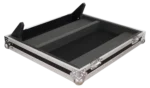 ProX flight case for Allen & Heath QU-24 digital mixer console with protective foam interior and hardware