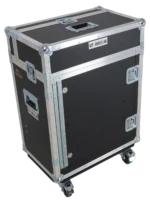 ProX Allen Heath QU-5 flip-ready hydraulic console case dimensional specifications and measurements diagram