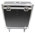 ProX flight case for Allen & Heath SQ6 mixer with dimensional measurements and doghouse compartment layout