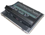 ProX flight case for Allen & Heath SQ7 digital mixer console with heavy-duty wheels and protective padding