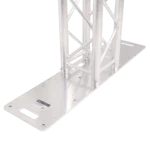 ProX 12 by 48 inch aluminum base plate for F34 truss systems showing mounting detail