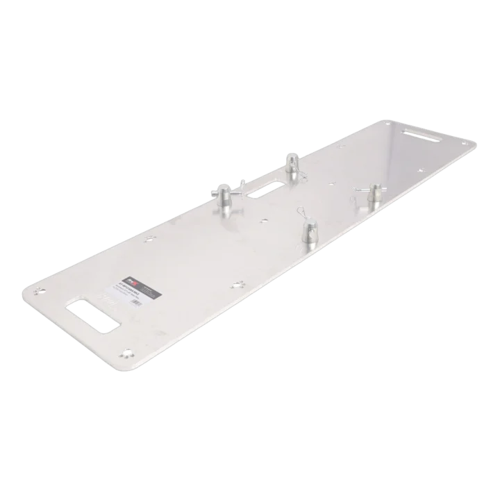 ProX aluminum base plate 12 by 48 inches for F34 truss goal post systems front view
