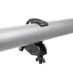 ProX aluminum hook style M10 clamp rear panel showing mounting hardware and finish detail