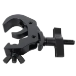 ProX aluminum self-locking M10 clamp with big wing knob mounted on truss tube