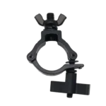 ProX aluminum black mini clamp with big knob adjustment mechanism for stage truss lighting stands