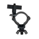 ProX aluminum black mini clamp stage truss lighting stand with big knob adjustment mechanism and M8 bolt