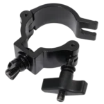 ProX aluminum O-clamp with big wing knob, 165 lbs capacity, black finish truss clamp