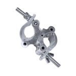 ProX aluminum O-style M10 dual clamp with big wing knob for 2-inch truss tube