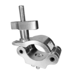 ProX Aluminum Pro M10 O-Clamp with Big Wing mounted on 2-inch truss tube in live event setup