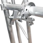 ProX aluminum self-locking M10 clamp with big wing knob detail showing locking mechanism