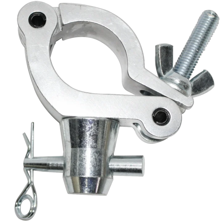 ProX Aluminum Side Entry Pro M10 truss clamp with half conical design for 2 inch tube