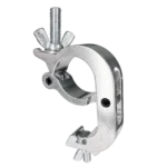 ProX aluminum pro slim hook style clamp for 2 inch truss tube with 330 lbs capacity detail