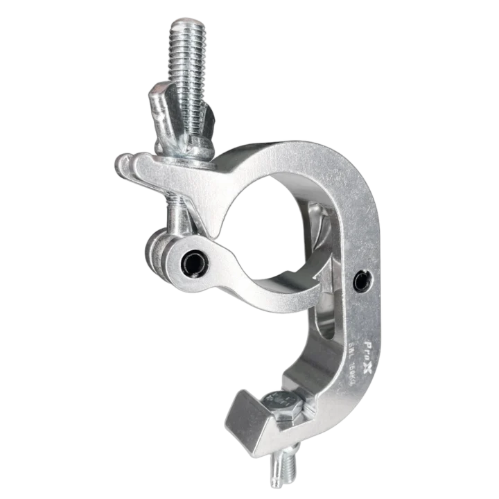 ProX aluminum pro slim hook style clamp for 2 inch truss tube with 330 lbs capacity